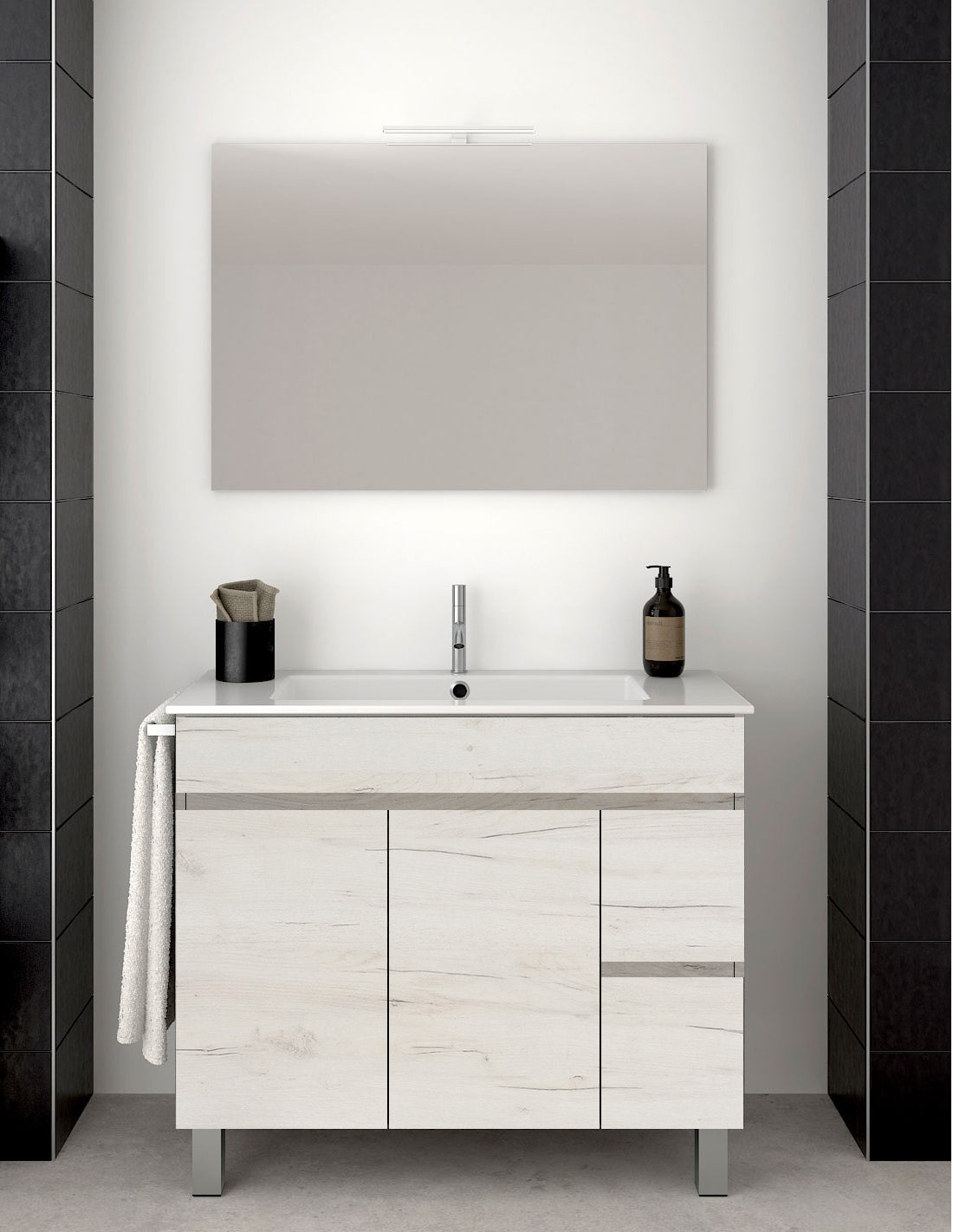 Mueble de baño ISQUIA con lavabo