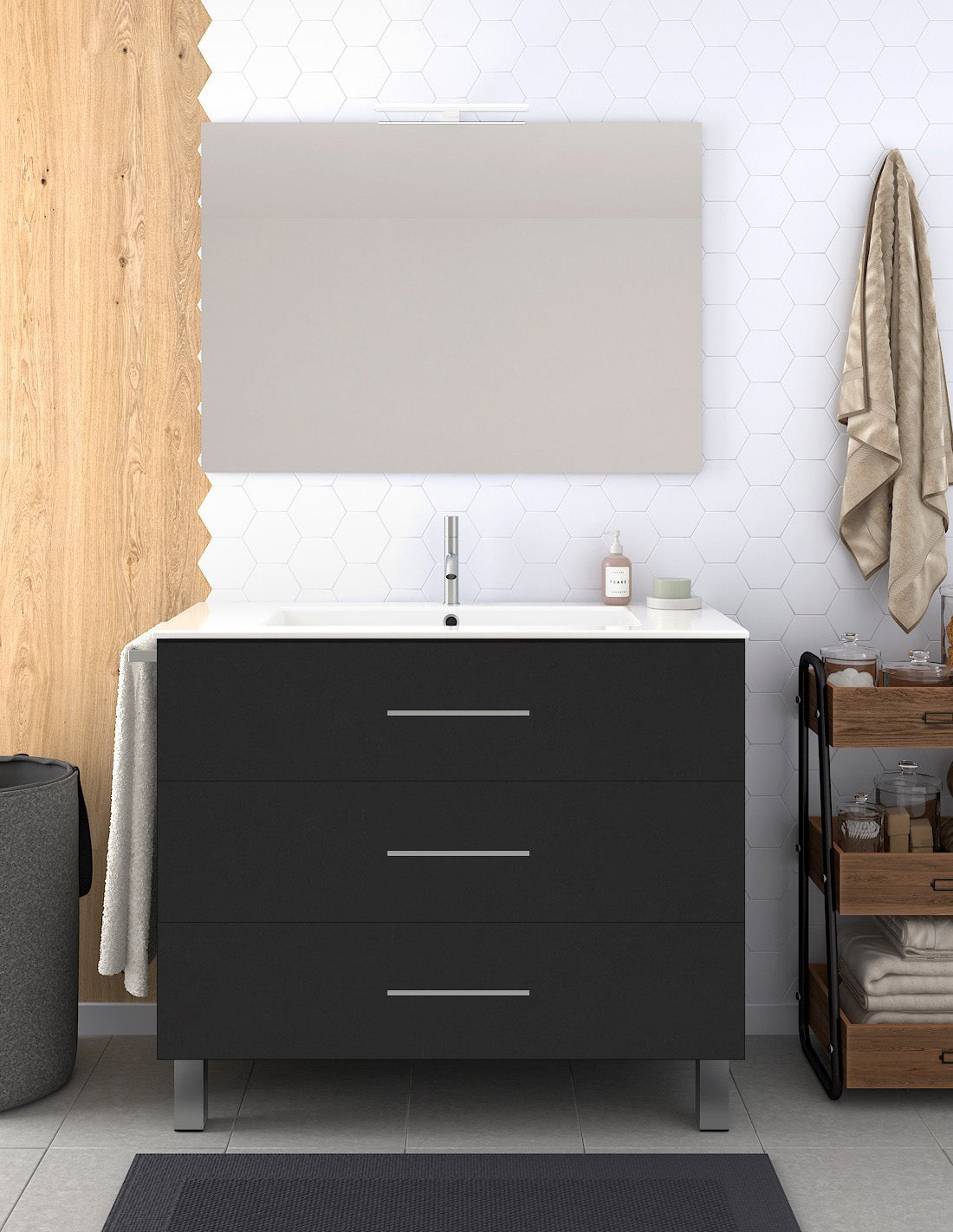 Mueble de baño RIBERA con lavabo