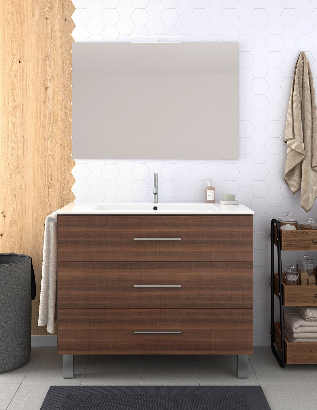 Mueble de baño RIBERA con lavabo