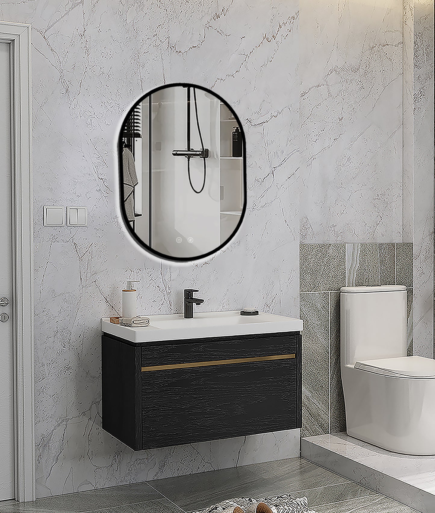Espejo LED Selene Black