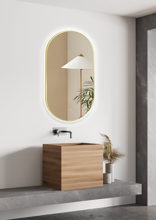 Espejo LED Selene Gold