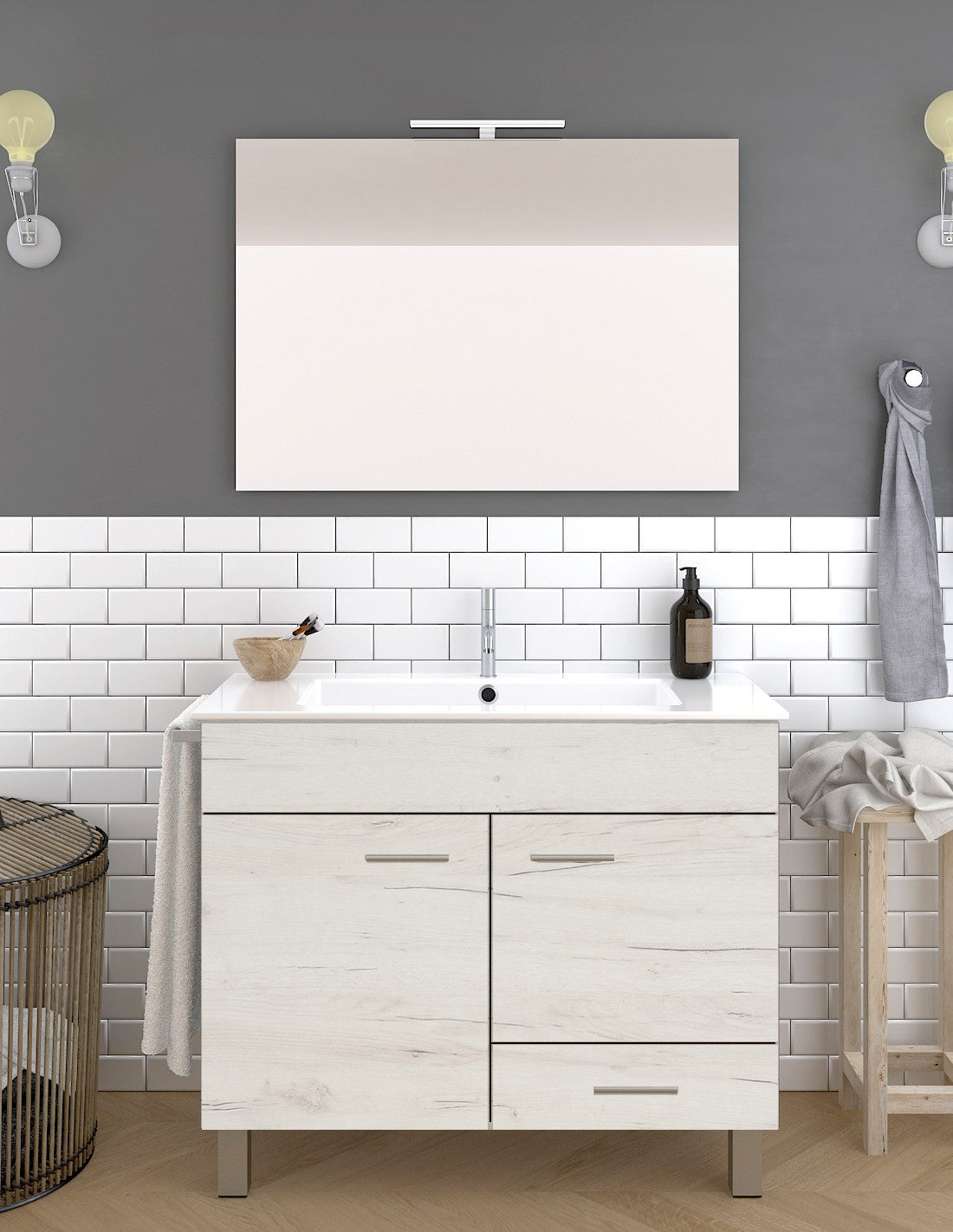 Mueble de baño SAMOS con lavabo