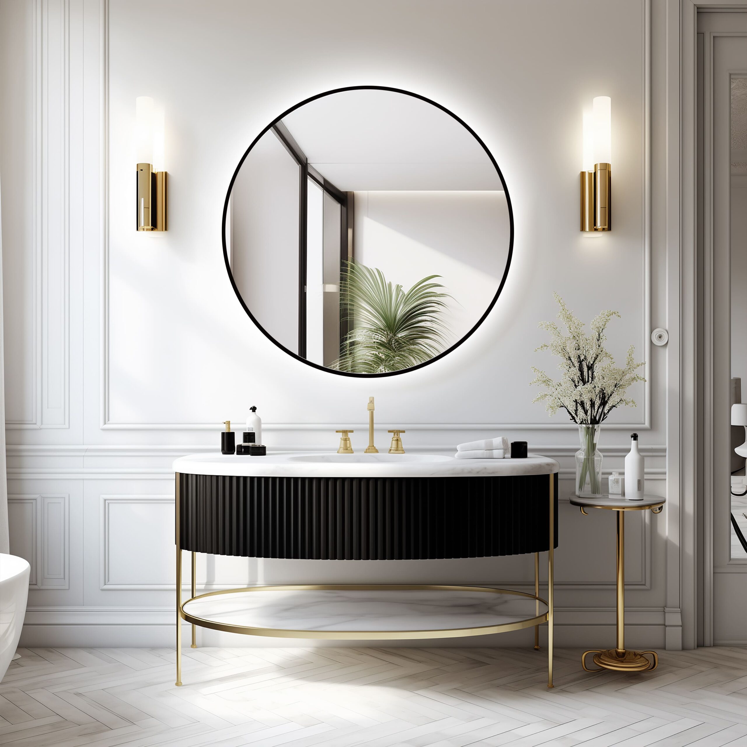 Espejo LED ARES Black